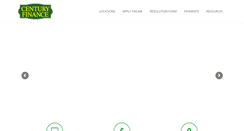 Desktop Screenshot of centuryfinancenc.org